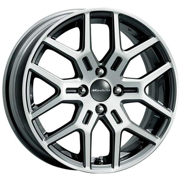 フィット 16インチ アルミホイール(MS-041 切削／フルメタルグレー塗装