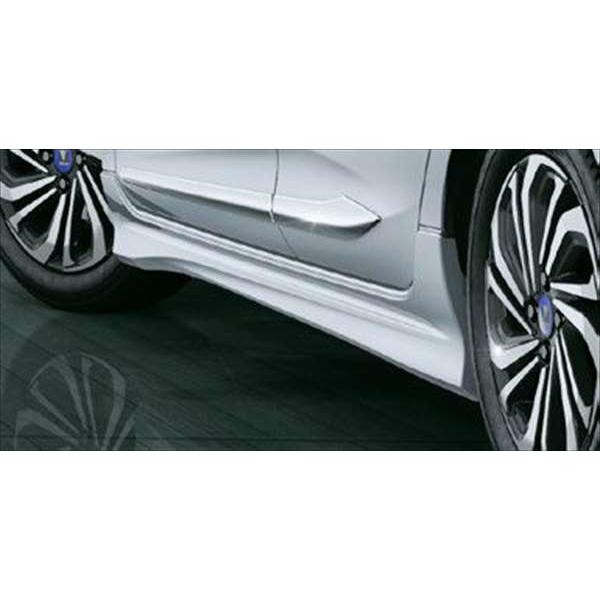 モデリスタ　アクア　サイドドアガーニッシュ モデリスタ アクア NHP10 後期 サイドドアガーニッシュ (メッキ