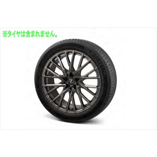 21インチ\"F SPORT 專用 アルミホイール （ダークメタリック塗装） レクサス(純正) F SPORT専用 ダークメタリック塗装 のパーツ