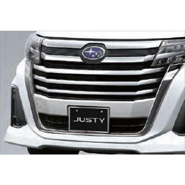 ジャスティ グリルガーニッシュ（メッキ） スバル純正部品 M900F M910F