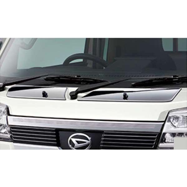 ダイハツ純正(DAIHATSU) 　S510　ハイゼットトラック　純正サスキット ハイゼット (80T)ヘッドランプガーニッシュ(メッキ)左右分セット