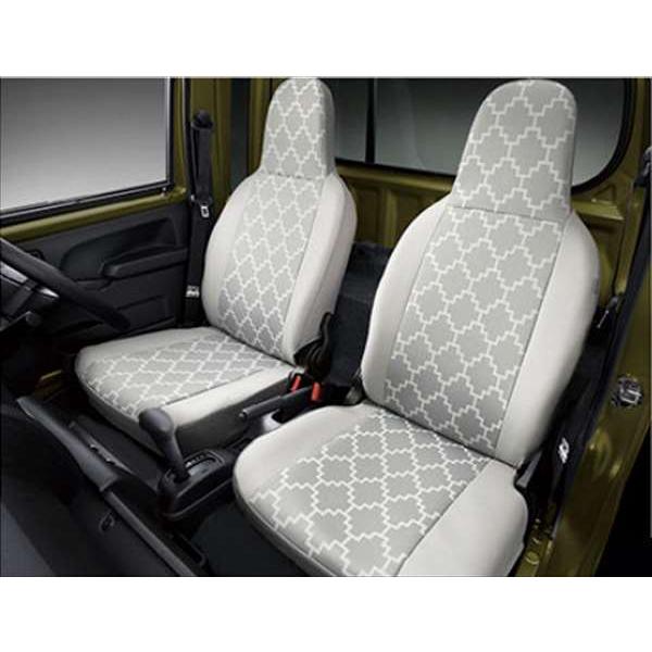 ハイゼットS500PS510P本革風シートカバージャンボ用08223-K5026 ハイゼット (ZT)本革風シートカバー(左右分セット)ジャンボ用