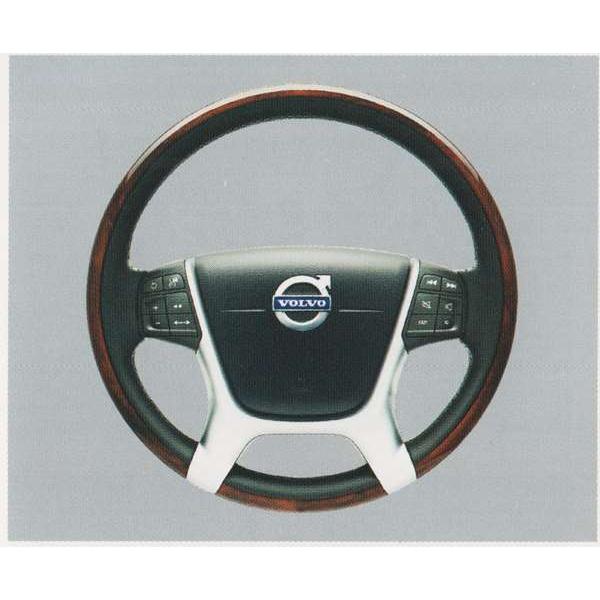 リ*ー様 VOLVO ボルボ　ウッド・レザーコンビハンドル V70 XC70 S80 ウッド・レザーステアリングホイール ボルボ純正