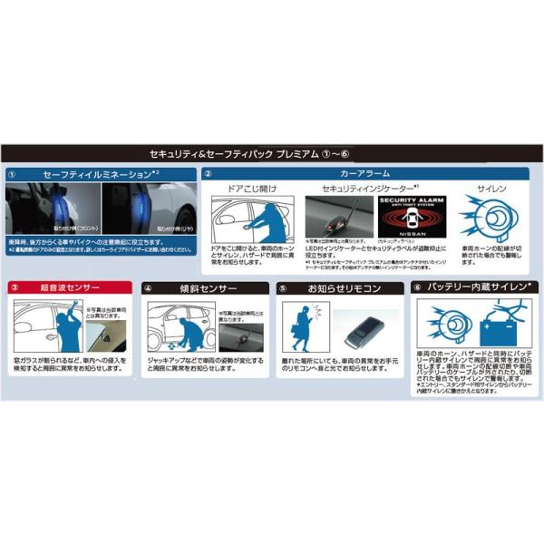 リーフ セキュリティ&セーフティパック 日産純正部品 ZE1 パーツ