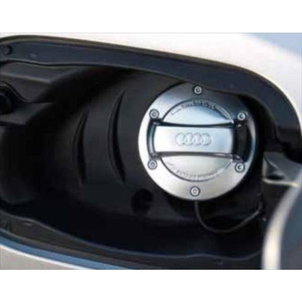 Q3 アルミルックフューエルキャップ アウディ純正部品 F3DFY