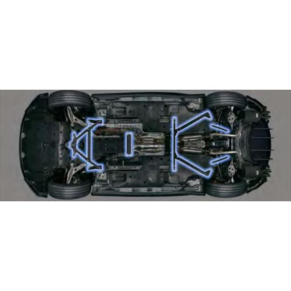 匿名配送 TRD レクサス LEXUS 純正 RC用 メンバーブレースセット suzukimotors-dop-net_xlbl048