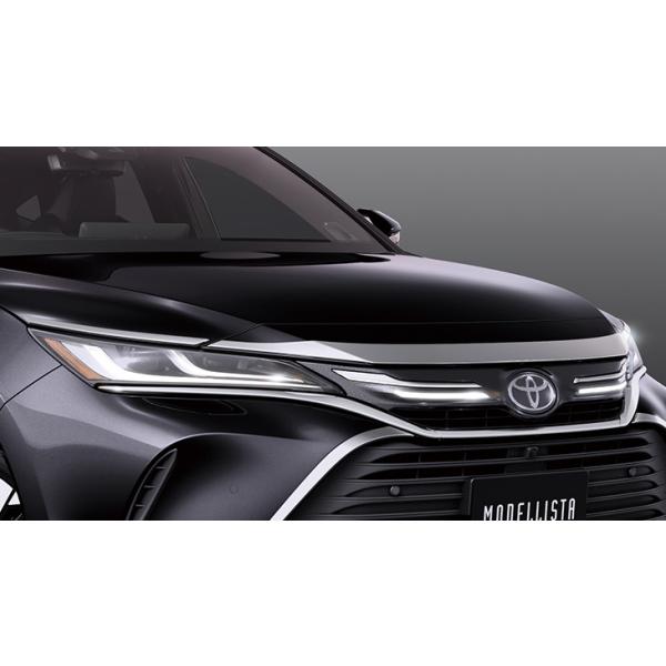 トヨタ　ハリアー　モデリスタ　MSD47-48001 MODELLISTA フードガーニッシュ メッキ MSD47-48001 ハリアー用