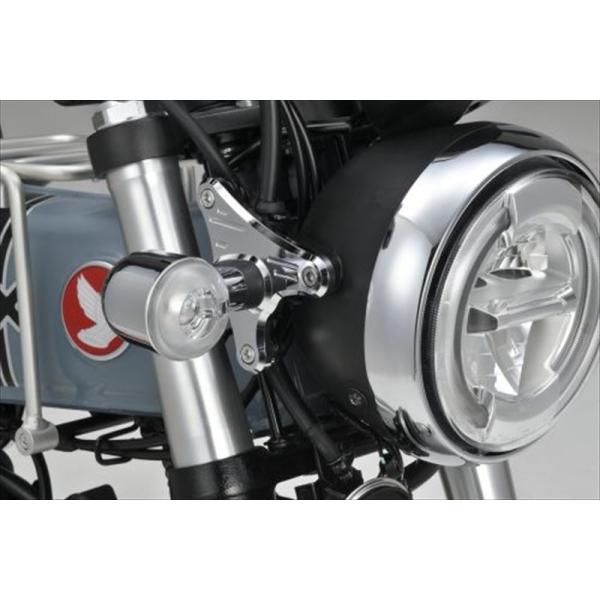 ダックス125 社外品 SP武川 ヘッドライトステー ※クロムメッキ HONDA_2