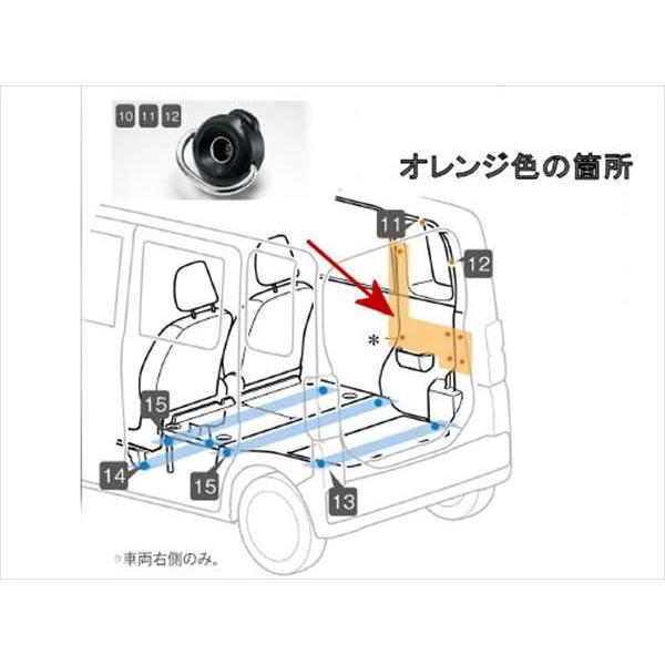 ハイゼットキャディー ユーティリティフックA（1個） : スズキ