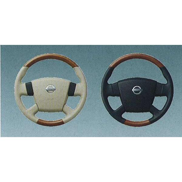 木目調本革コンビステアリング Srsエアバッグ付 ティーダラティオ Pj32 Pj32 自動車 内装用品 日産