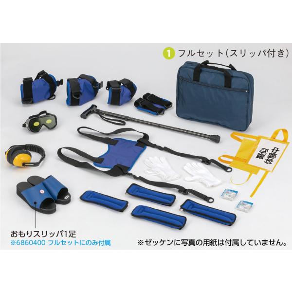 ヤガミ 高齢者擬似体験セット エルダートライW フルセット : 鈴盛