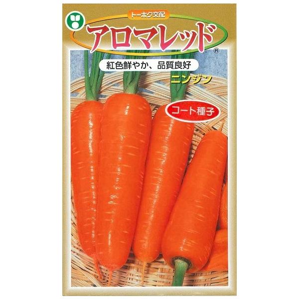 ●春・夏まき兼用品種で、適作栽培で110日前後で収穫できます。●根長はやや長め（18〜19cm）の円筒形です。●濃紅色で、芯部まで良く着色します。●ニンジン臭が少なく、食味が優れます。●黒葉枯病やしみ腐病に比較的強く、栽培が容易。＜栽培のポ...