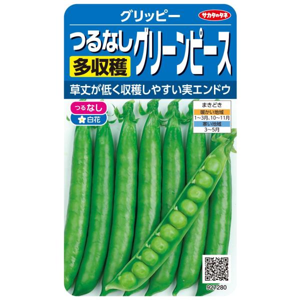●比較的低い位置から莢がつき、草丈が1ｍ前後で収獲しやすい、つるなし品種。●実は濃緑色、風味・食味がすぐれています。●連作を嫌うので数年は同じ場所で栽培しないようにします。＜タネまき＞●うね間90cm、株間20〜30cmで、1か所4〜5粒ず...