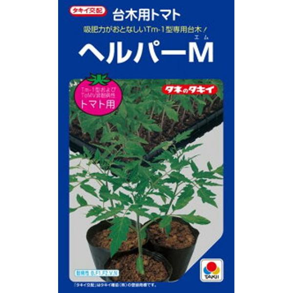 ●青枯病（B）、萎凋病レース１（F1）およびレース２（F2）、半身萎凋病レース1（V1）、サツマイモネコブ線虫（N）に複合耐病虫性のF1台木。●台木用品種の中では草勢や吸肥力がおとなしく、初代「桃太郎」トマト用の複合耐病虫性台木として最適。...
