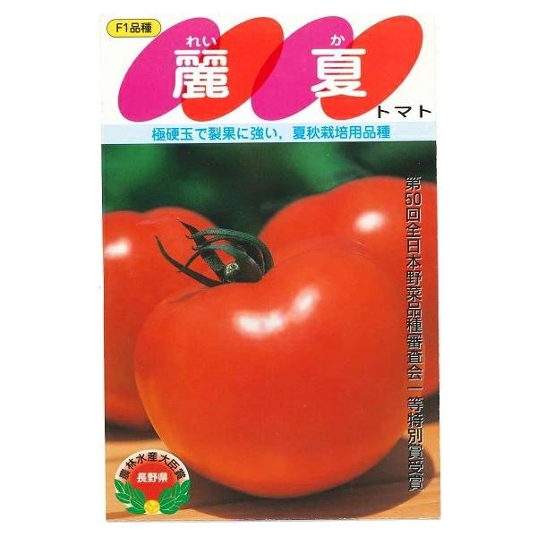 ●萎凋病（F：R-1,2）、ToMV（Tm-2a型）、半身萎凋病、葉かび病、斑点病に抵抗性でネマトーダに耐虫性の赤熟出荷向き大玉トマト。●草勢は強く、栽培後半までスタミナがある。●チャック果、窓あき果、空洞化、スジ腐れ果の発生が少なく、秀品...