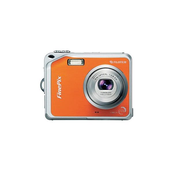 FUJIFILM デジタルカメラ FinePix V10 オレンジ : 中古