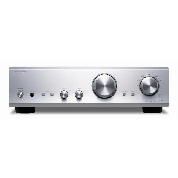 ONKYO プリメインアンプ 最大出力85W+85W A-973(S) シルバー Amazon.co.jp: ONKYO プリメインアンプ 最大出力85W+85W A-973(S