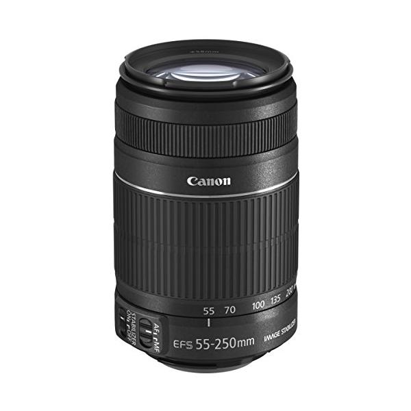 【新品未使用】Canon キヤノン 望遠ズームレンズ EF-S55-250mm Canon キヤノン 望遠ズームレンズ EF-S55-250mm F4-5.6 IS II