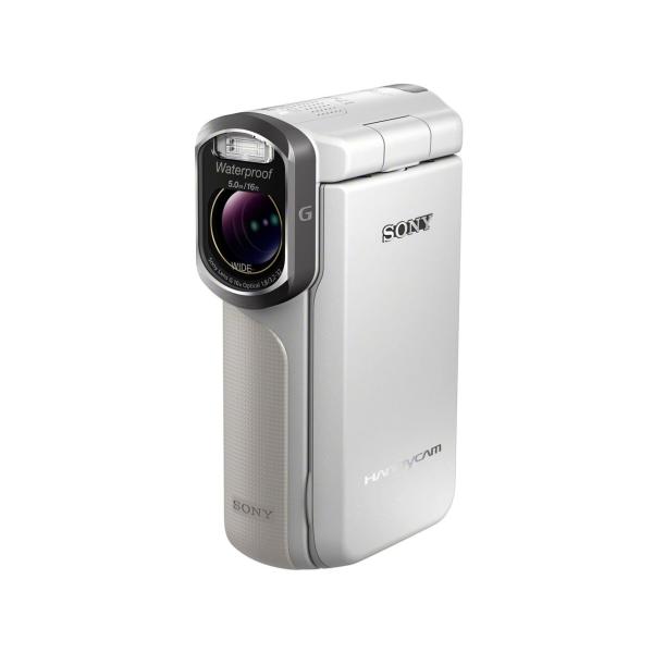 SONY HDR-GW77V ビデオカメラ 本体　中古 SONY デジタルHDビデオカメラレコーダー ホワイト HDR-GW77V/W