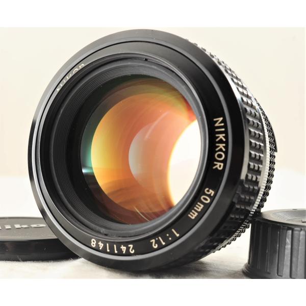 超美品 ニコン AI NIKKOR 50mm f1.2 MF レンズ　B302 Nikon MFレンズ Ai 50mm F1.2 : 中古マーケット - 通販 - Yahoo