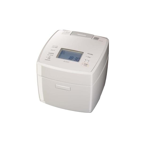 【WEB限定】 三菱電機 炊飯器 IH 5.5合 備長炭炭炊釜 NJ-VP10GA-W 粒立つもちあま 銘柄芳潤炊き 低温調理 お手入れ2点 MIT