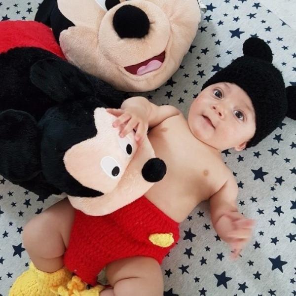 ベビー 衣装 Disney ミッキーマウス 写真撮影用 衣装3点set ブルマ 靴 帽子 コスチューム 着ぐるみ 寝相アート 記念撮影 毛糸 新生児 写真撮影 Buyee Buyee บร การต วกลางจากญ ป น ซ อจากประเทศญ ป น