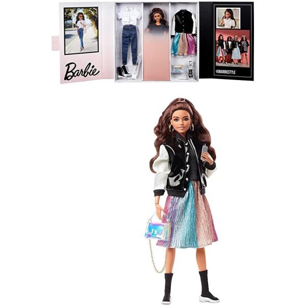 バービー(Barbie) @BarbieStyle ファッションシリーズ ドール4 ゴールドラベル パートナーシップストア限定 バービー人形着せ替え衣装付き  HCB75 ホワイト :bfs4:Toys雑貨SUZUYA 通販 
