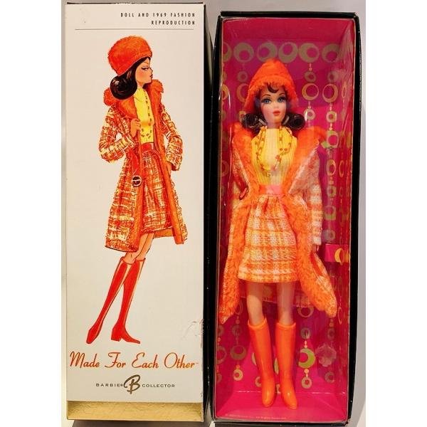 Made For Each Other Barbie メード フォー イーチ アザー バービー 1969年復刻版ドール 人形 ゴールドラベル マテル Made For Each Other Barbie メード フォー イーチ アザー バービー 1969年復刻版ドール 人形 ゴールドラベル マテル