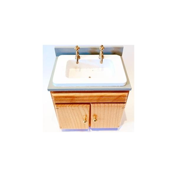 素敵なキッチンシンク。サイズ約:W7.5×D5.8×H9.8cmモニターの発色具合により見え方が異なる場合がございます。