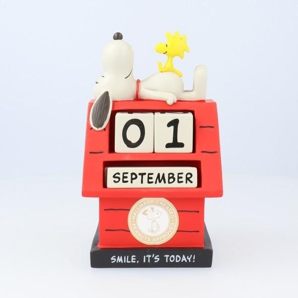 スヌーピー万年カレンダー赤い屋根のお家スヌーピー Peanuts R Snoopy Smile Perpetual Calendar Peanuts Nh Red Toys雑貨suzuya 通販 Yahoo ショッピング