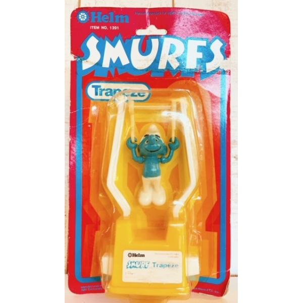 スマーフSMURFS ビンテージスマーフ TrickeyTrapeze 回転