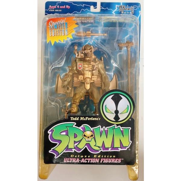 【限定品】スポーンウルトラアクションフィギュア　ゴールド　スペシャルリミテッド スポーンウルトラアクションフィギュアPILOT SPAWN ゴールド