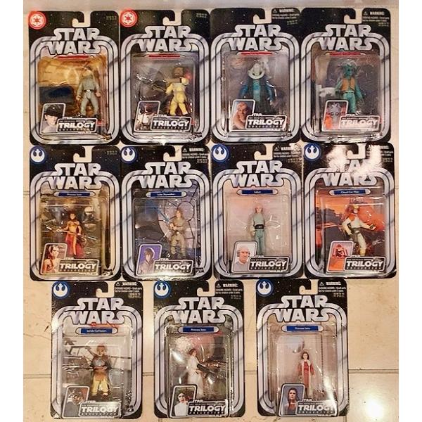 スターウォーズトリロジーコレクション スターウオーズ トリロジーコレクション ベーシックフィギュア 11体