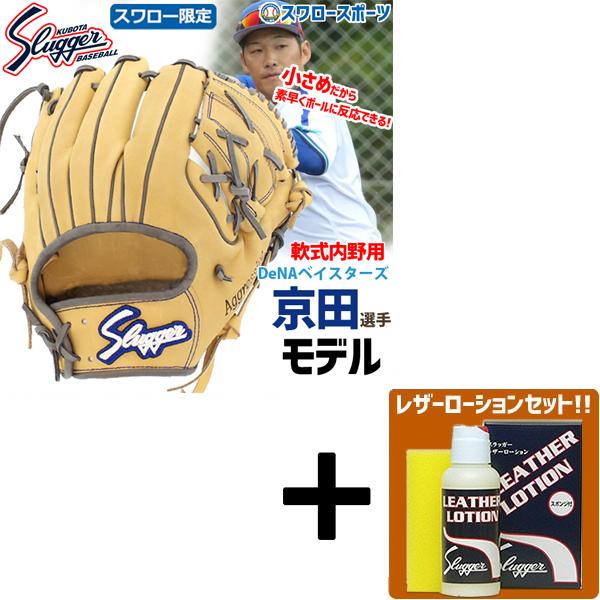 100%の保証 久保田スラッガーのスパイクとグローブSSK付軟式用