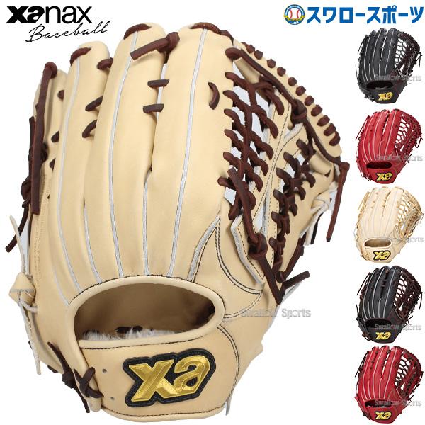 ●商品名：野球 ザナックス 限定 軟式グローブ グラブ トラストシリーズ ベーシックライン 外野 外野手用 BRG25PG1T XANAX  野球用品 スワロースポーツ●外野手用●PG型●カラー：ブラック(90)、ワインブラウン(W94)、...