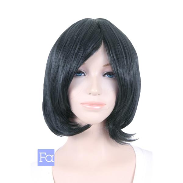 ウィッグ ショートボブ「レイヴンブラック」「ウィッグネット付