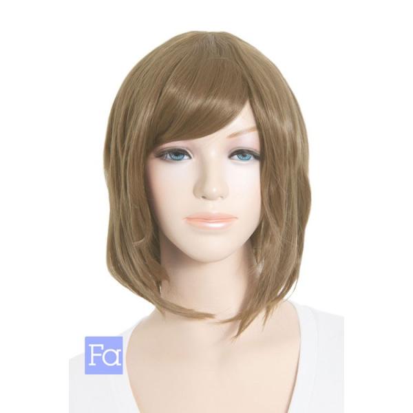 ショートレイヤー 「ラテブラウン」「ウィッグネット付