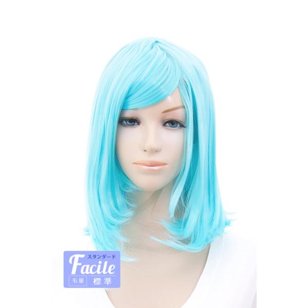 A.[プロフ*確認推薦*]様　ウィッグ材料 コスプレ-ウィッグ】ポニーテールベース - ディープブルー13