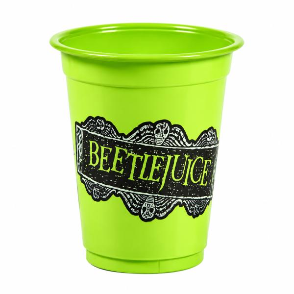 ビートルジュース（Beetlejuice）ディスポーザブル プラカップ 6個セット 16oz. OT-14432314