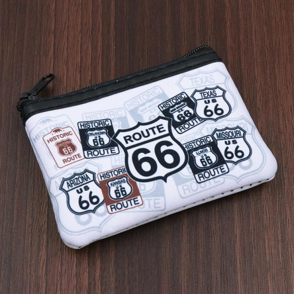 RT 66 コイン ケース（キーチェーン付き）RT66 COIN SIGNS 66-SS-KR-1500736