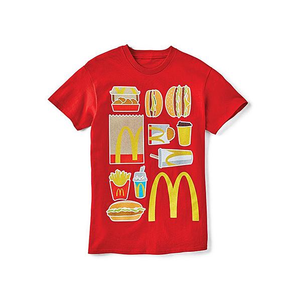 Tシャツ McDonald's Red Icon 3231403