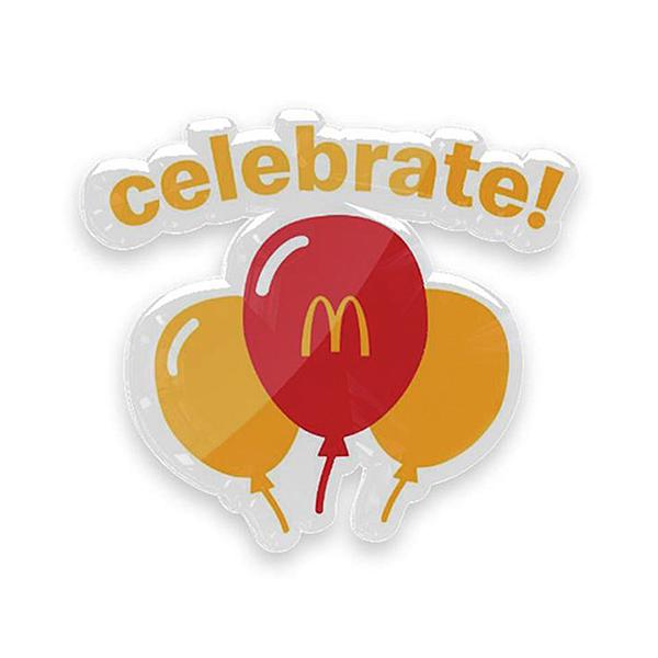 ピンバッジ McDonald's Celebrate Balloons 7204628