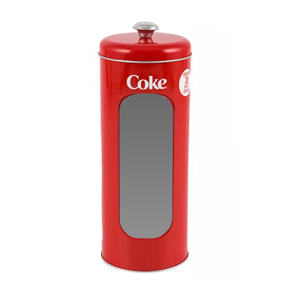 ティン ストロー ホルダー （ストロー無し） Coca-Cola CC-FS-SH-87335