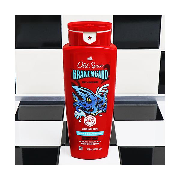 [Release date: July 10, 2025]「クラーケンガード」柑橘類と新鮮なハーブで古代の海をイメージした香り※予告なきデザイン変更で、お届け商品と写真が異なる場合がございます商品区分：化粧品販売名：オールドスパイス ボディ...