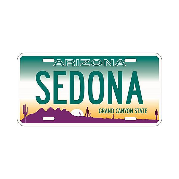 RT 66 （ルート 66） アルミニウム サイン Rt 66  LICENSE PLATE SEDONA GL-SLMZSE