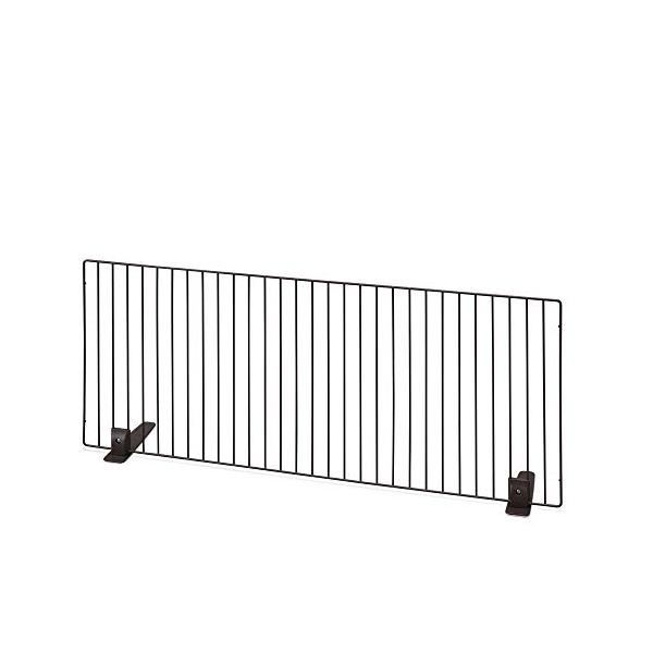 アイリスオーヤマ ペットフェンス ペットゲート P-SPF-94 ブラウン/幅90cm(ロー