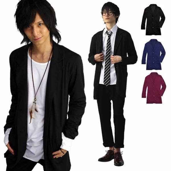 テーラードジャケット ロング丈 メンズ ジャケット キレイめ ビジネス