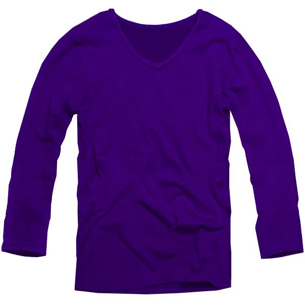 F47 業界最安 激安699円 Vネックロンtシャツ レディース長袖 パープル 紫 細 タイト キレカジ S M L Ll Xl レディース おしゃれ 女性用 新作 冬 冬服 冬物 F47 Lady スワン宝石 通販 Yahoo ショッピング