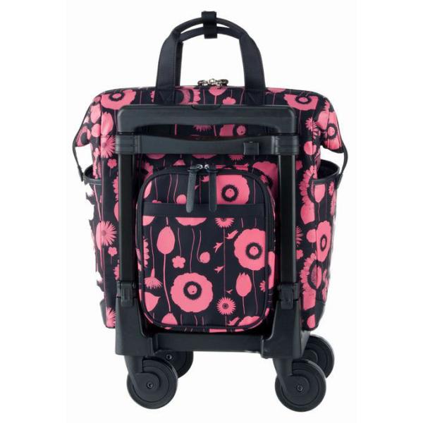 最安値 D 424 中原淳一コラボキャリー M21 ブラック ピンク 4輪ストッパー付 おしゃれ 旅行 キャリーケース スワニーバッグ Swany Www Sfbrandnewcondos Com