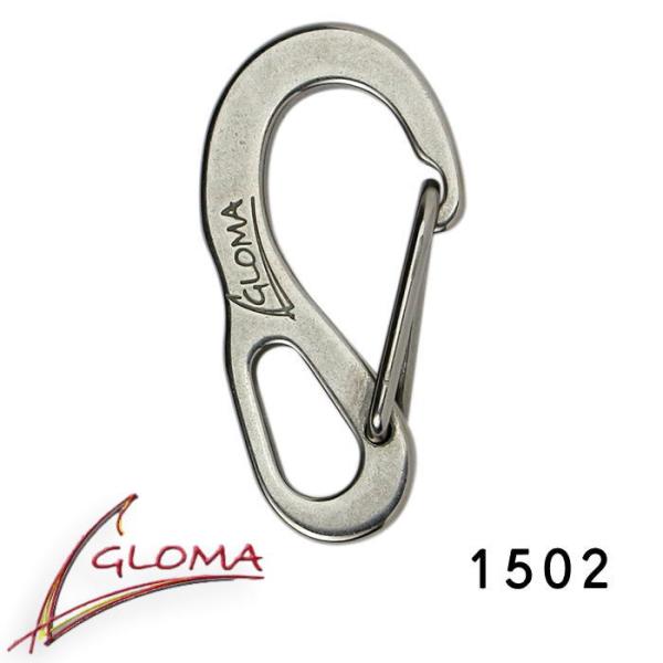 グローマ ノーティカ カラビナ L 1502 GLOMA NAUTICA carabiner  キーリング キーホルダー ヨットツール キーフック 雑貨 2306